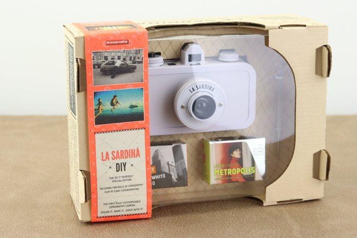 Lomography La Sardina DIY, Nieuw underwater Analoge camera, Audio, Tv en Foto, Fotocamera's Analoog