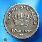 Italië, Koninkrijk (Napoleontisch) Napoléon I (1804-1814)., Postzegels en Munten