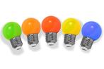Set van 5 gekleurde ledlampen, Nieuw, Verzenden