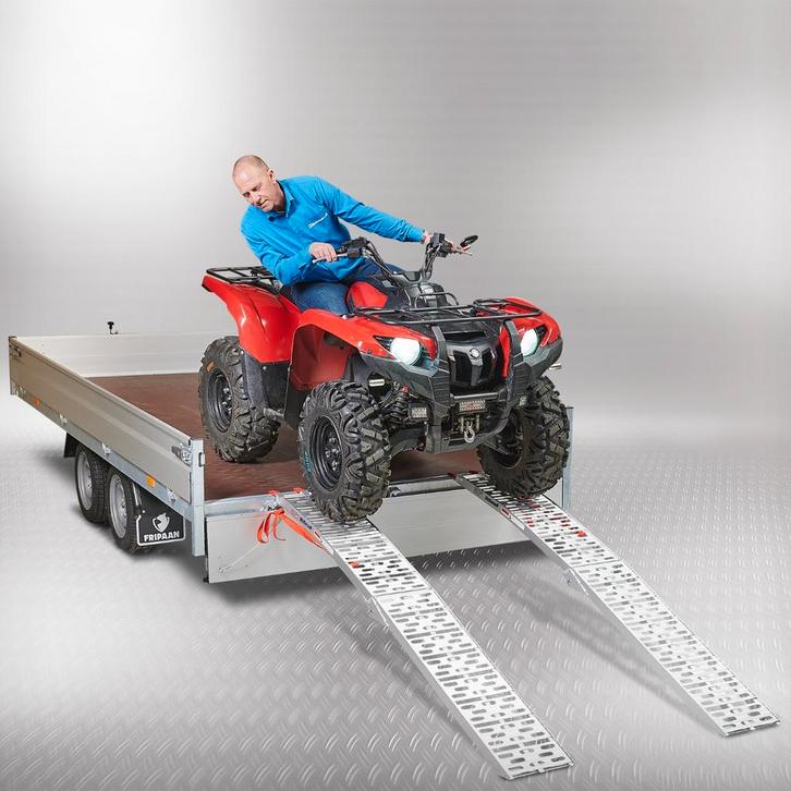 Datona Extra verstevigde aluminium oprijplaat opklapbaar -, Auto diversen, Auto-accessoires, Ophalen of Verzenden