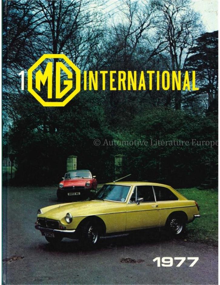 MG INTERNATIONAL, Boeken, Auto's | Boeken, Ophalen of Verzenden