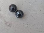 Tahitische parels van 7,5 mm - Parure - Zwarte parels van, Nieuw