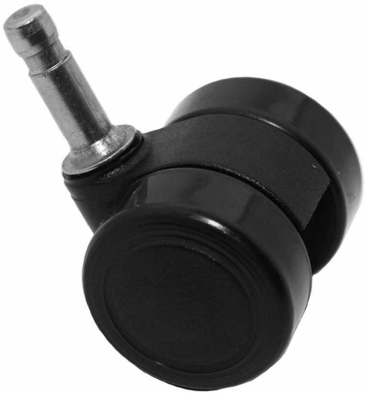 Zwenkwiel voor stoelen met zacht loopvlak met stift 8mm, Doe-het-zelf en Bouw, Zwenkwielen, Nieuw