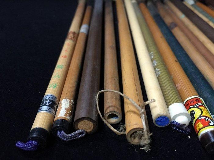 Japanese - Statue, Set of 30 / Calligraphy brush / Japanese, Antiquités & Art, Antiquités | Jouets