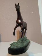 sculptuur, Scultura cavallo in bronzo vintage - 20 cm -