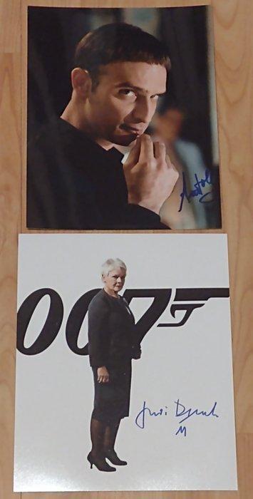 James Bond 007 - Judi Dench (M) + Anatole Taubman (Elvis) -, Verzamelen, Film en Tv