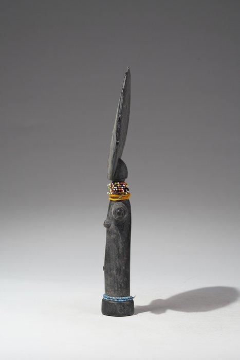 Een houten beeldhouwwerk - Welkom - Ashanti - Ghana (Zonder, Antiek en Kunst, Kunst | Niet-Westerse kunst