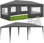 Partytent - 3x6m - Paviljoen - Grijs - Tectake •, Verzenden, Nieuw
