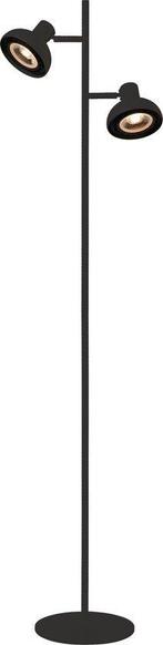2dekans | Lucide SENSAS - Vloerlamp - 2xGU10 (ES111) - Zwart, Ophalen of Verzenden