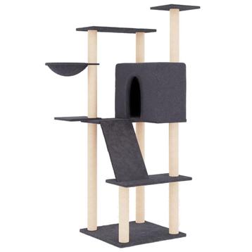 Kattenmeubel met krabpalen - Donkergrijs - Retour Deal -3... beschikbaar voor biedingen