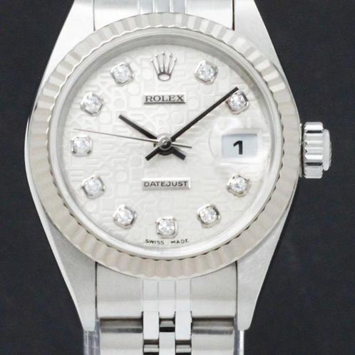 Rolex Lady-Datejust 26 79174G uit 2001, Handtassen en Accessoires, Horloges | Dames, Verzenden