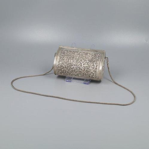 Aziatische Sterling Handtas / Clutch Samagree -, Antiek en Kunst, Antiek | Zilver en Goud