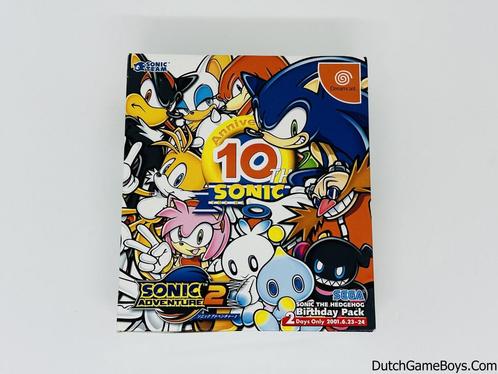 Sega Dreamcast - Sonic 10th Anniversary - Birthday Pack - Ne, Games en Spelcomputers, Games | Sega, Gebruikt, Verzenden
