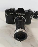 Rolleiflex SL 35 black con Endescop + Lens Wolf + case |, TV, Hi-fi & Vidéo, Appareils photo analogiques