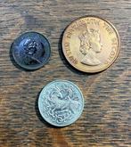 Wereld. Verzameling van 200 munten uit de UK, door, Postzegels en Munten