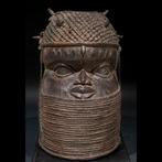 Tête royale Ifé - Bronze ancien - Yoruba - Nigeria, Antiquités & Art