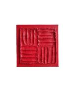 Jan Schoonhoven Jr. (1975) - Red Square, Antiek en Kunst, Kunst | Schilderijen | Modern