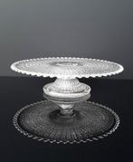 Val Saint Lambert - Charles Graffart Art Deco taartschotel, Antiek en Kunst