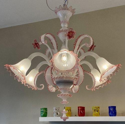Kroonluchter - Muranoglas, Antiek en Kunst, Antiek | Verlichting