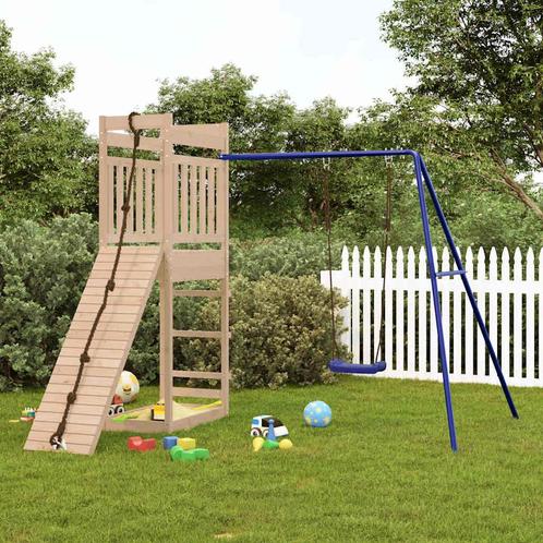 vidaXL Speelhuis massief grenenhout, Kinderen en Baby's, Speelgoed | Buiten | Speeltoestellen, Nieuw, Verzenden