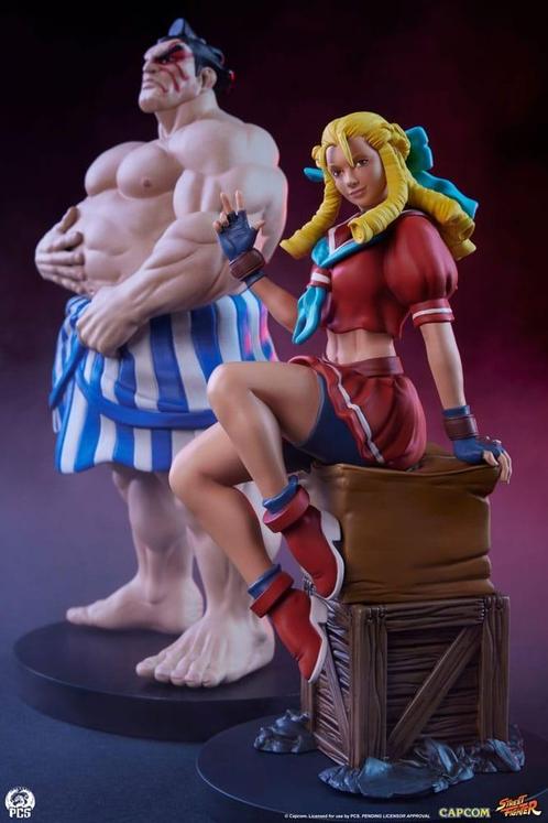 Street Fighter Street Jam Statuen 1/10 Karin & E. Honda, Verzamelen, Film en Tv, Ophalen of Verzenden
