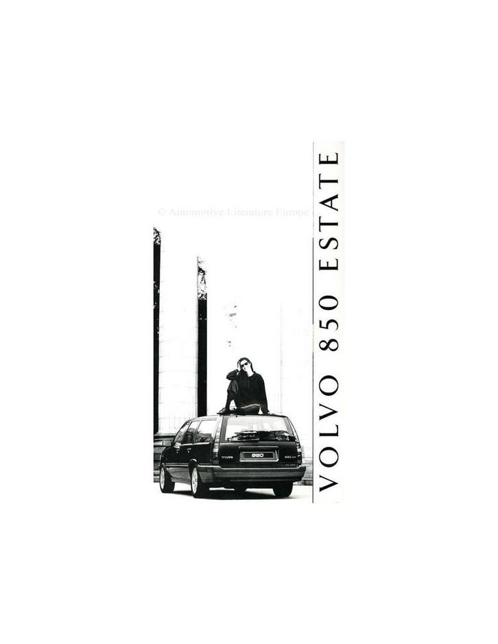 1992 VOLVO 850 ESTATE BROCHURE NEDERLANDS, Boeken, Auto's | Folders en Tijdschriften, Ophalen of Verzenden