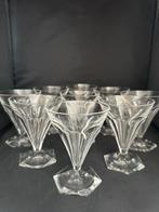 Verre à vin (9) - Cristal - Magnifique Anmaur, Antiek en Kunst