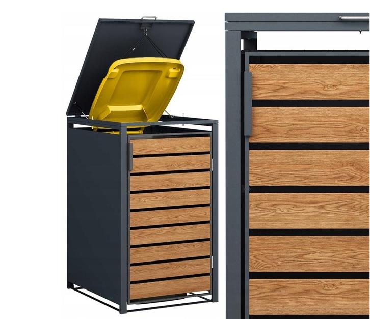 Container ombouw | 68x80x116cm | Antraciet | A-kwaliteit..., Tuin en Terras, Kassen, Folie, Aluminium, Nieuw, Kweekkas, Ophalen of Verzenden