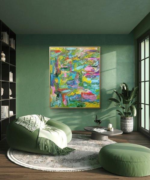CARDUSU - COLOR COLOR - XL -, Antiek en Kunst, Kunst | Schilderijen | Modern