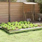 vidaXL Slakkenhekje 4 pcs Zilver 50 x 3,5 x 25 cm Gegevens, Jardin & Terrasse, Verzenden