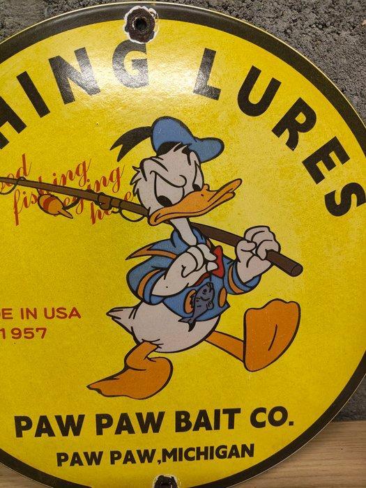 Donald Duck - 1 Emaillebord - 1957, Collections, Disney