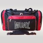 MUAY® Classic Sporttas Zwart Rood Muay Thai Sportsgear, Handtassen en Accessoires, Tassen | Sporttassen, Verzenden, Nieuw, Unisex volwassen