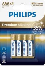Tweedekans | Philips AA-Batterijen 4 Stuks - LR03M4B/1 - 10, Audio, Tv en Foto, Fotografie | Accu's en Batterijen, Ophalen of Verzenden