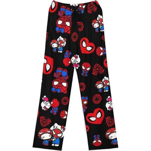 2eChoix | Pantalon de pyjama imprimé Hello Kitty Spiderman, Kinderen en Baby's, Kinderkleding | Maat 104, Ophalen of Verzenden