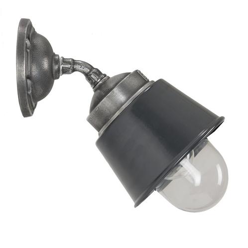 Stal- & Boerderijlampen Wandlamp Kostas 45 Antraciet, Tuin en Terras, Buitenverlichting, Verzenden