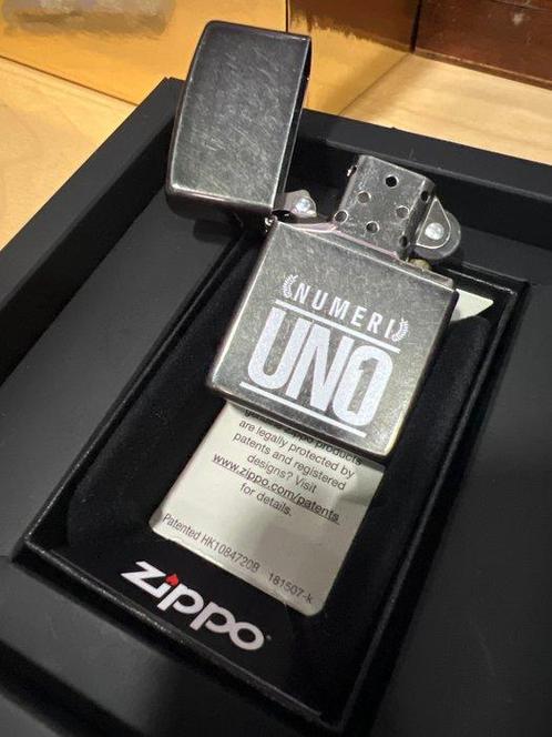Zippo - Zippo - Aansteker - Titanium, Verzamelen, Rookartikelen, Aanstekers en Luciferdoosjes