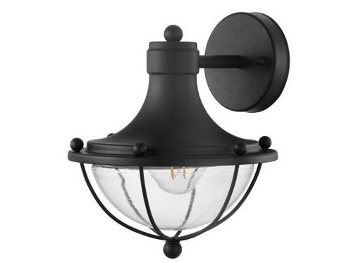 Veiling - EGLO wandlamp zwart Ø30 cm, Huis en Inrichting, Lampen | Wandlampen