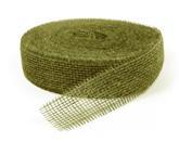 Jute band juteband jutte olijfgroen rol 40m 5 cm. br, Huis en Inrichting, Woonaccessoires | Kunstplanten en Kunstbloemen, Nieuw