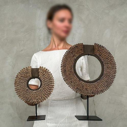 Decoratief ornament (2) - NO RESERVE PRICE - Pair of caramel, Antiek en Kunst, Kunst | Designobjecten