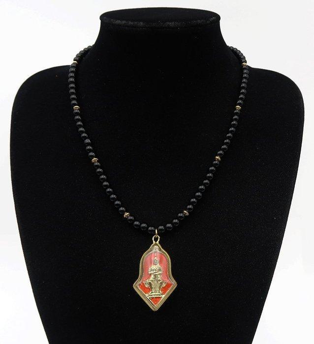 obsidiaan - talisman Bescherm Yaksha - jaagt de slechte, Antiek en Kunst, Antiek | Boeken en Manuscripten