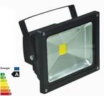 20W LED bouwlamp / Floodlight koud wit (zwarte behuizing), Doe-het-zelf en Bouw, Ophalen of Verzenden, Nieuw