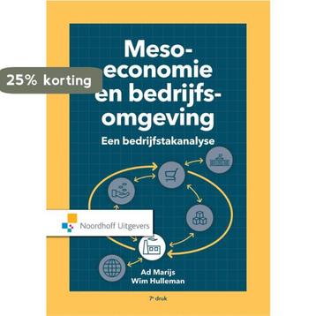 Meso economie en bedrijfsomgeving 9789001900045 W. Hulleman, Verzenden, W. Hulleman