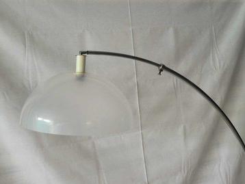 Gebogen vloerlamp - Staal - Vintage booglamp