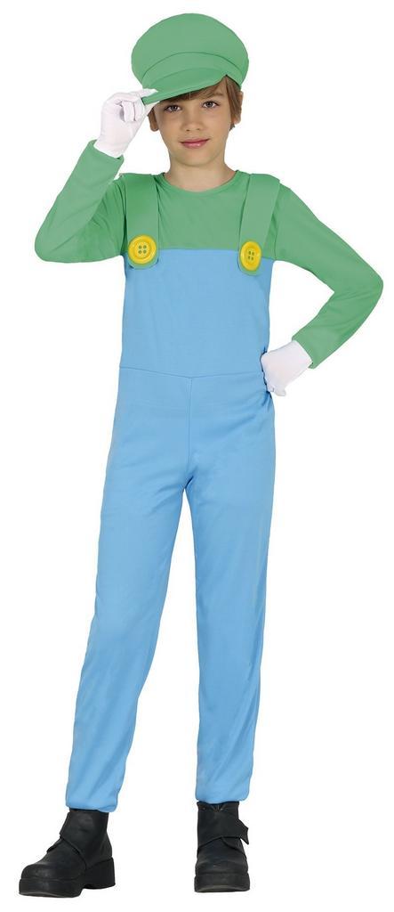 Super Mario Kostuum Jongen Luigi, Enfants & Bébés, Costumes de carnaval & Déguisements, Envoi