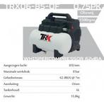 Trx trx06-85-of super stille compressor 8bar 6l 0.75pk -, Doe-het-zelf en Bouw, Nieuw