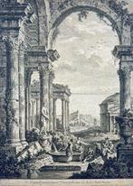 François Vivares after Giovanni Paolo Pannini (XVIII) -, Antiquités & Art