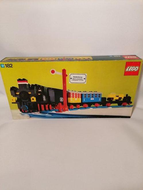 Lego - lego trein 182 Train Set with Signal met doos uit, Kinderen en Baby's, Speelgoed | Duplo en Lego