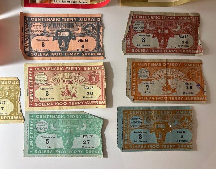 Themacollectie - Verzameling oude stierengevechtkaartjes, Antiek en Kunst, Antiek | Speelgoed