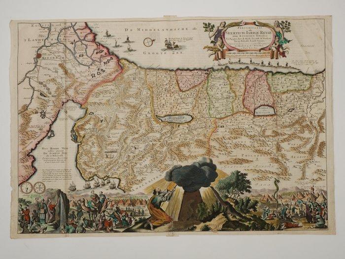 Israël - Egypte en Israël; Daniel Stoopendaal - Perigrinatie, Livres, Atlas & Cartes géographiques