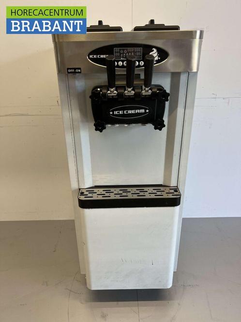 Acier inoxydable Machine à glace mobile 2 parfums 230V, Zakelijke goederen, Horeca | Keukenapparatuur, Verzenden